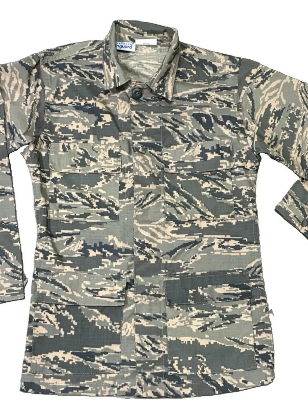 Kids' Digital Camo Field Jacket - Green/Tan